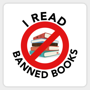 I Read Banned Books Sticker